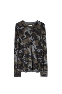 Pull Kennedy Bis en cachemire - Fougere