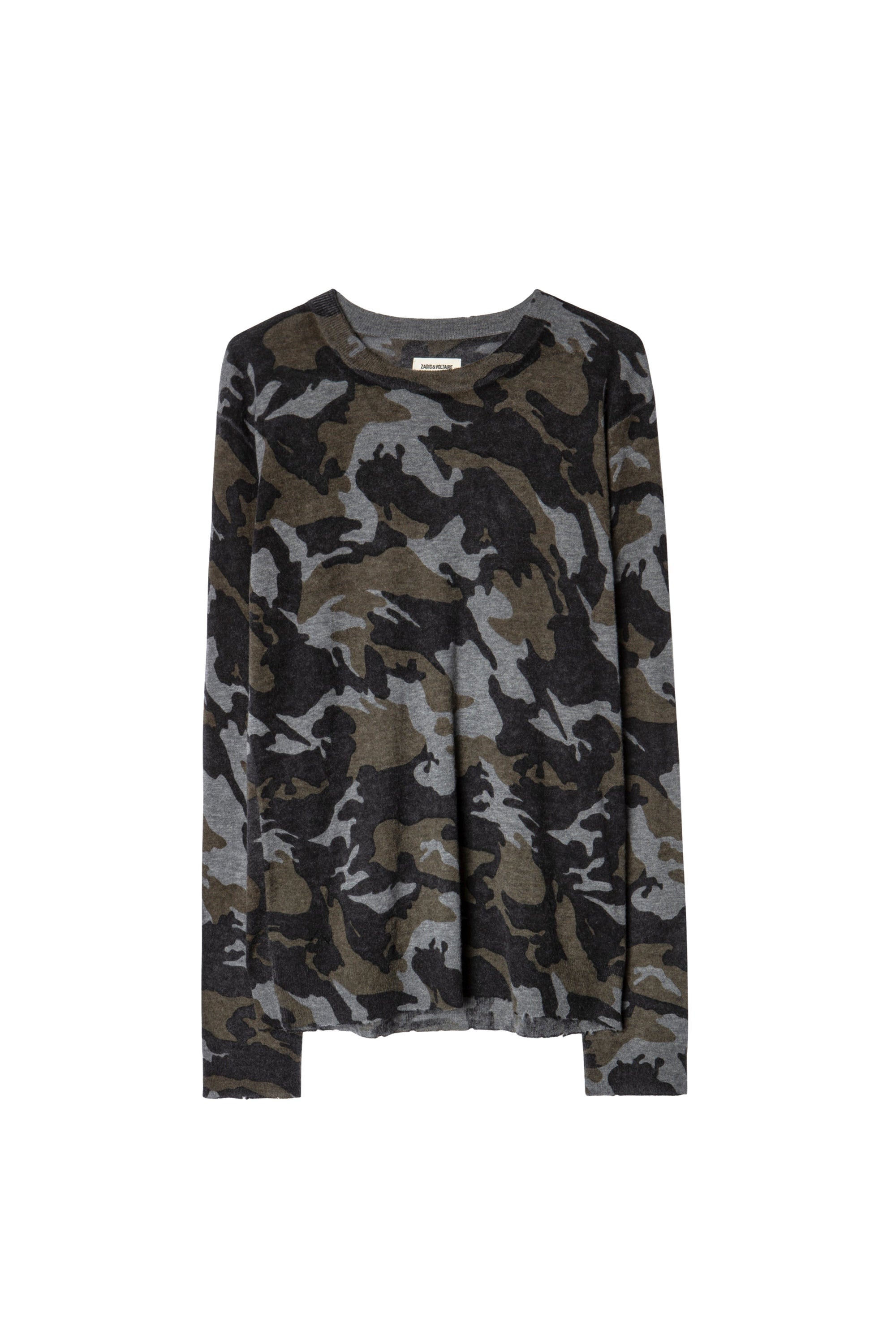 Pull Kennedy Bis en cachemire - Fougere