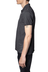 ZHORS LINE ANTHRACITE TROT MC COLD DYED