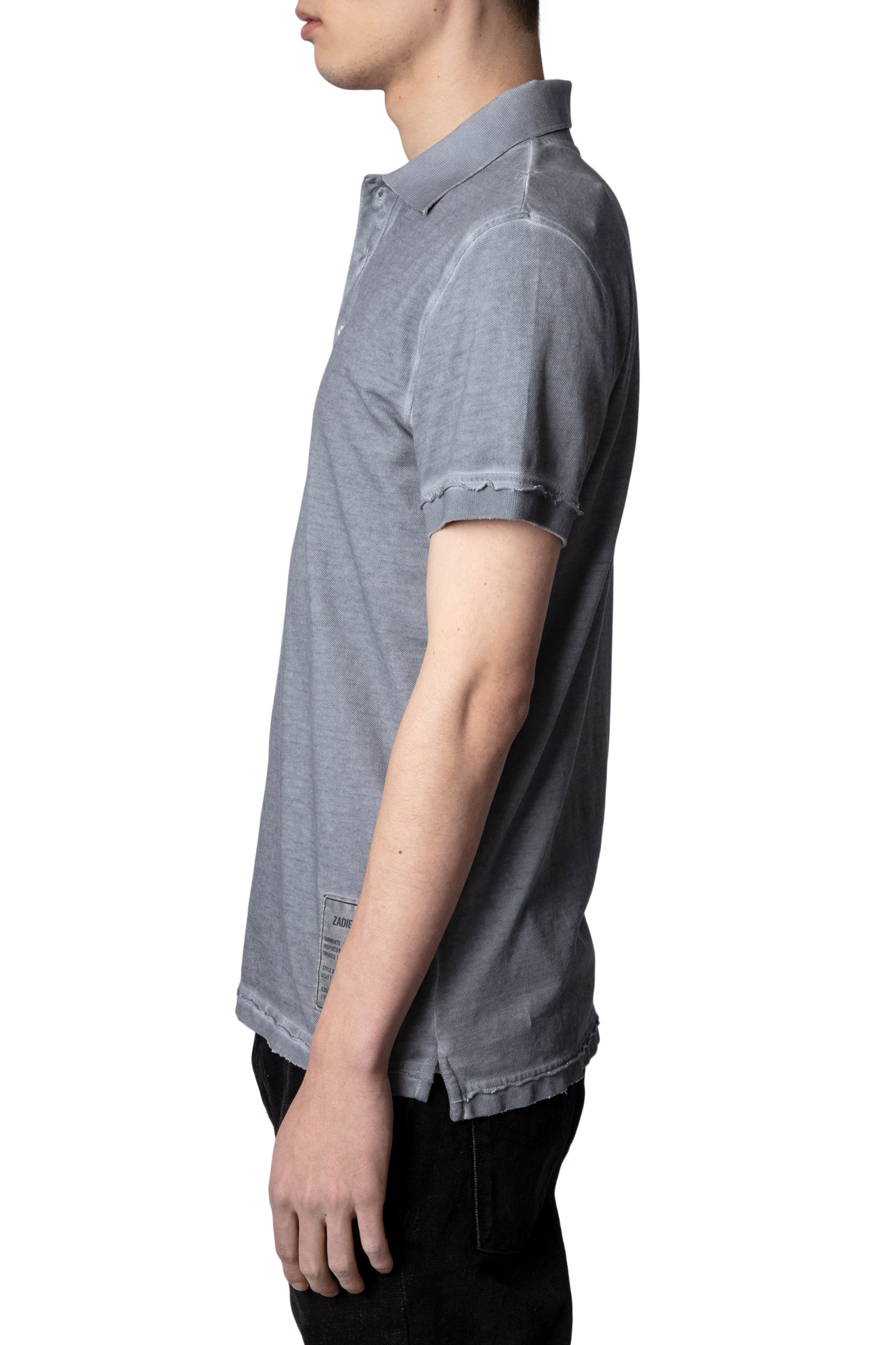 ZHORS LIGNE GRIS CLAIR TROT MC COLD DYED