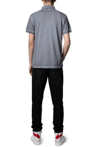 ZHORS LIGNE GRIS CLAIR TROT MC COLD DYED