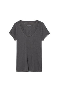 Tiny Slub T-shirt - Charbon