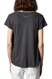 Tiny Slub T-shirt - Charbon