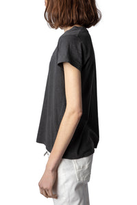 Tiny Slub T-shirt - Charbon