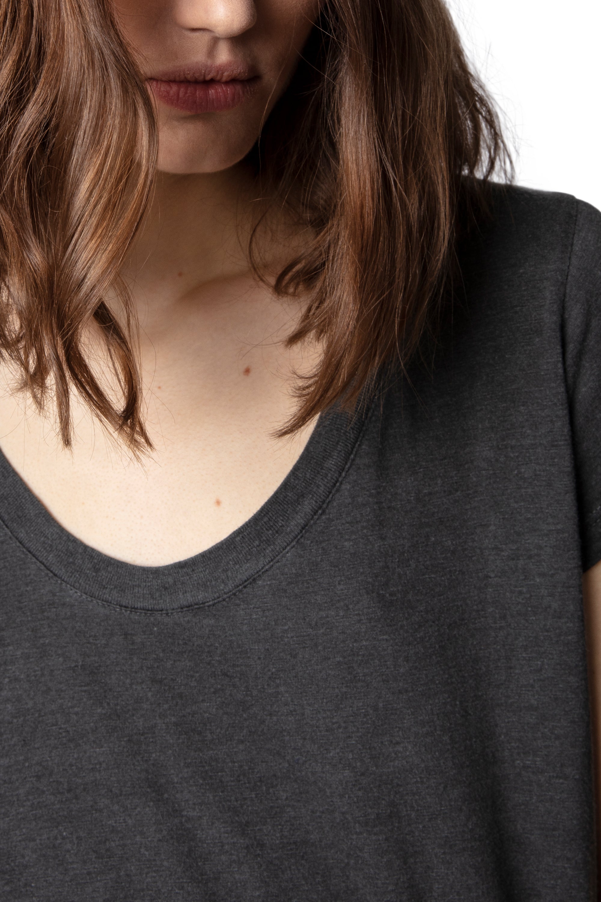 Tiny Slub T-shirt - Charbon