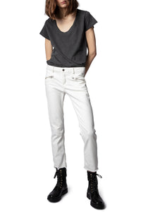 Tiny Slub T-shirt - Charbon