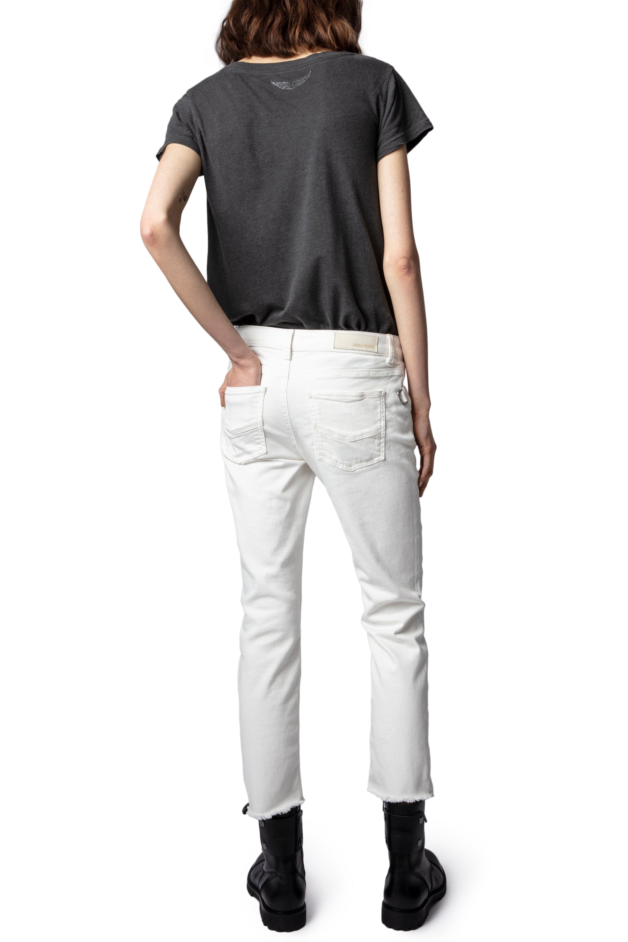 Tiny Slub T-shirt - Charbon