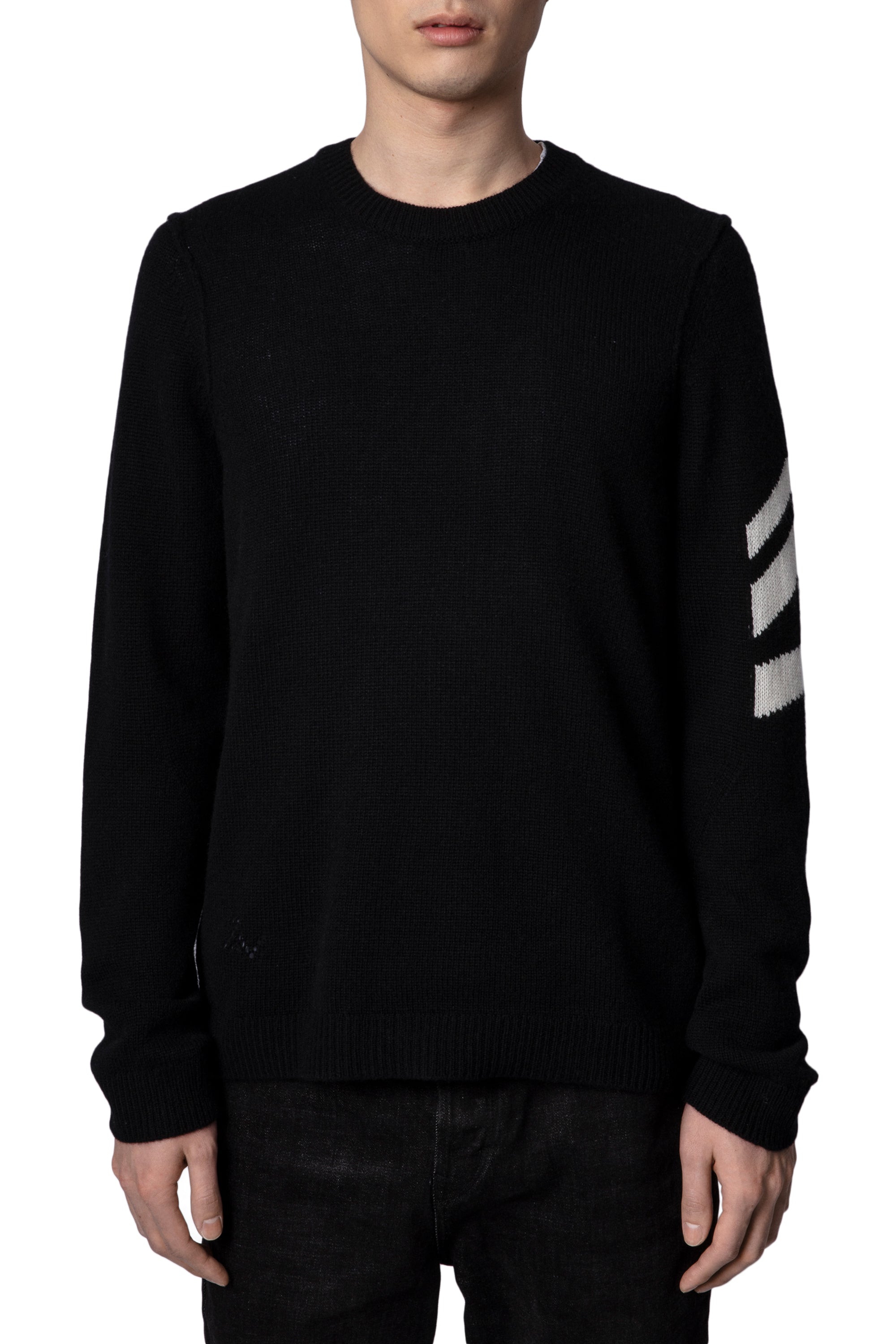 Pull Kennedy Arrow en cachemire - Noir