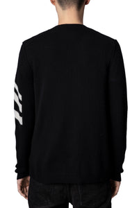 Pull Kennedy Arrow en cachemire - Noir
