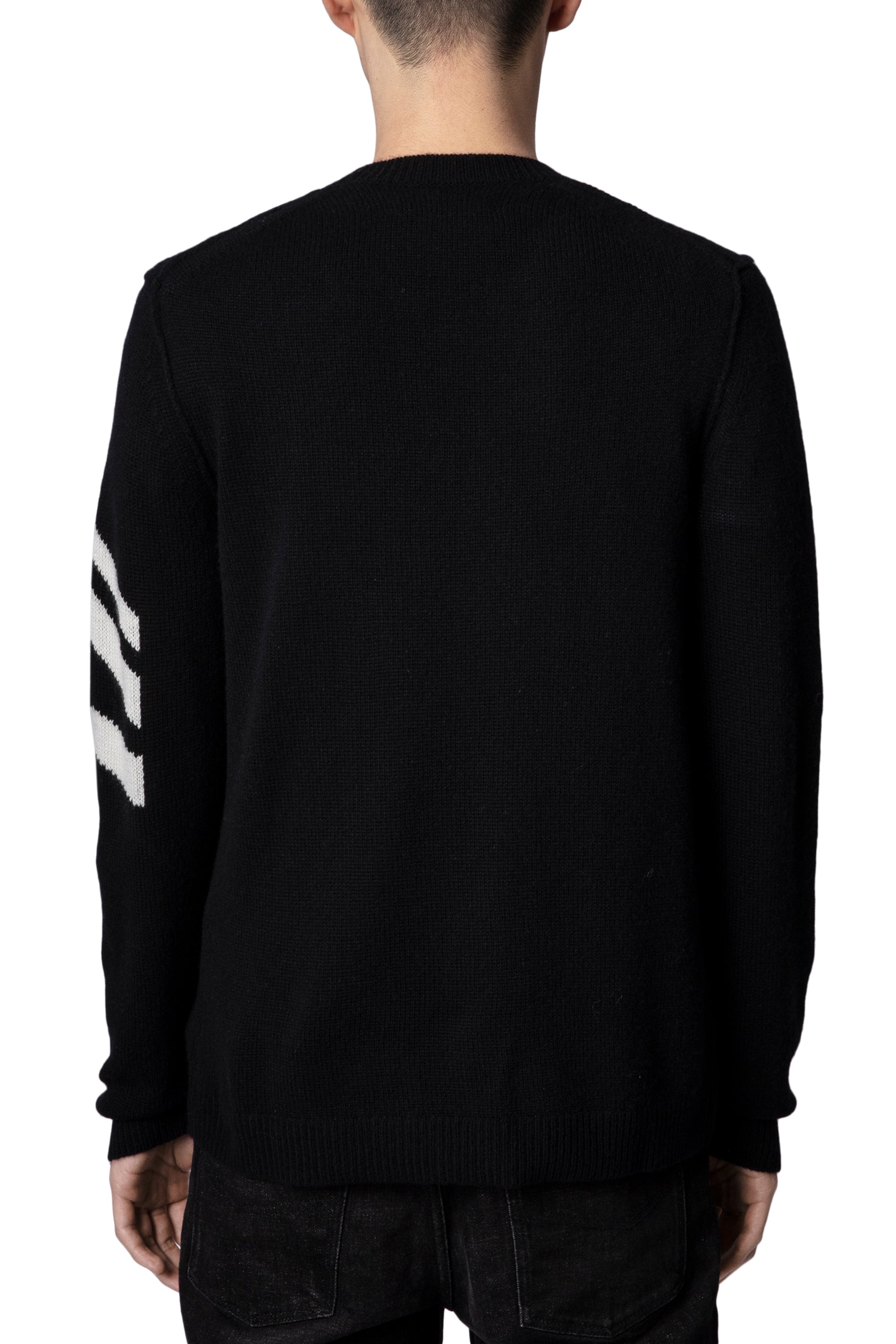 Pull Kennedy Arrow en cachemire - Noir