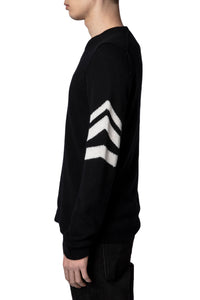 Pull Kennedy Arrow en cachemire - Noir