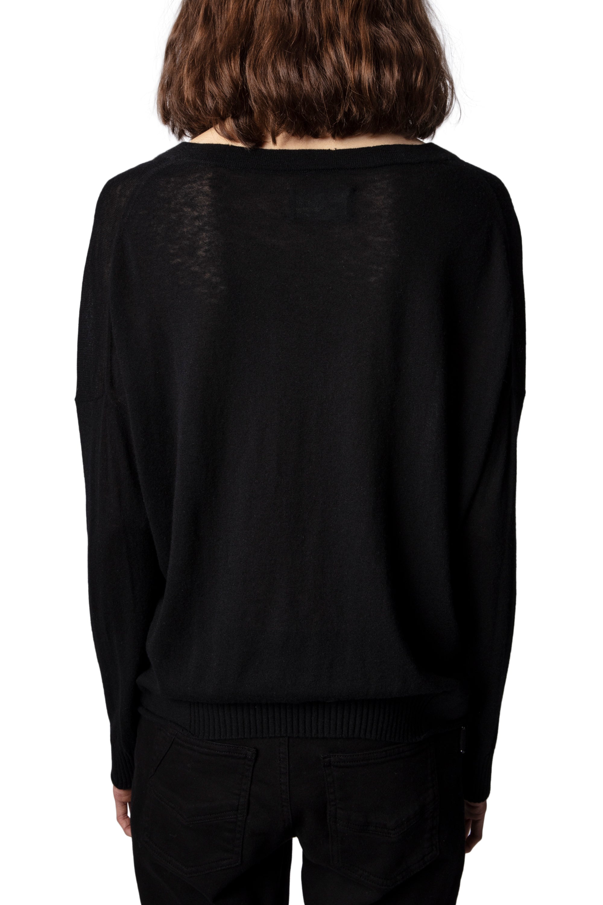 Pull Brumy en cachemire - Noir