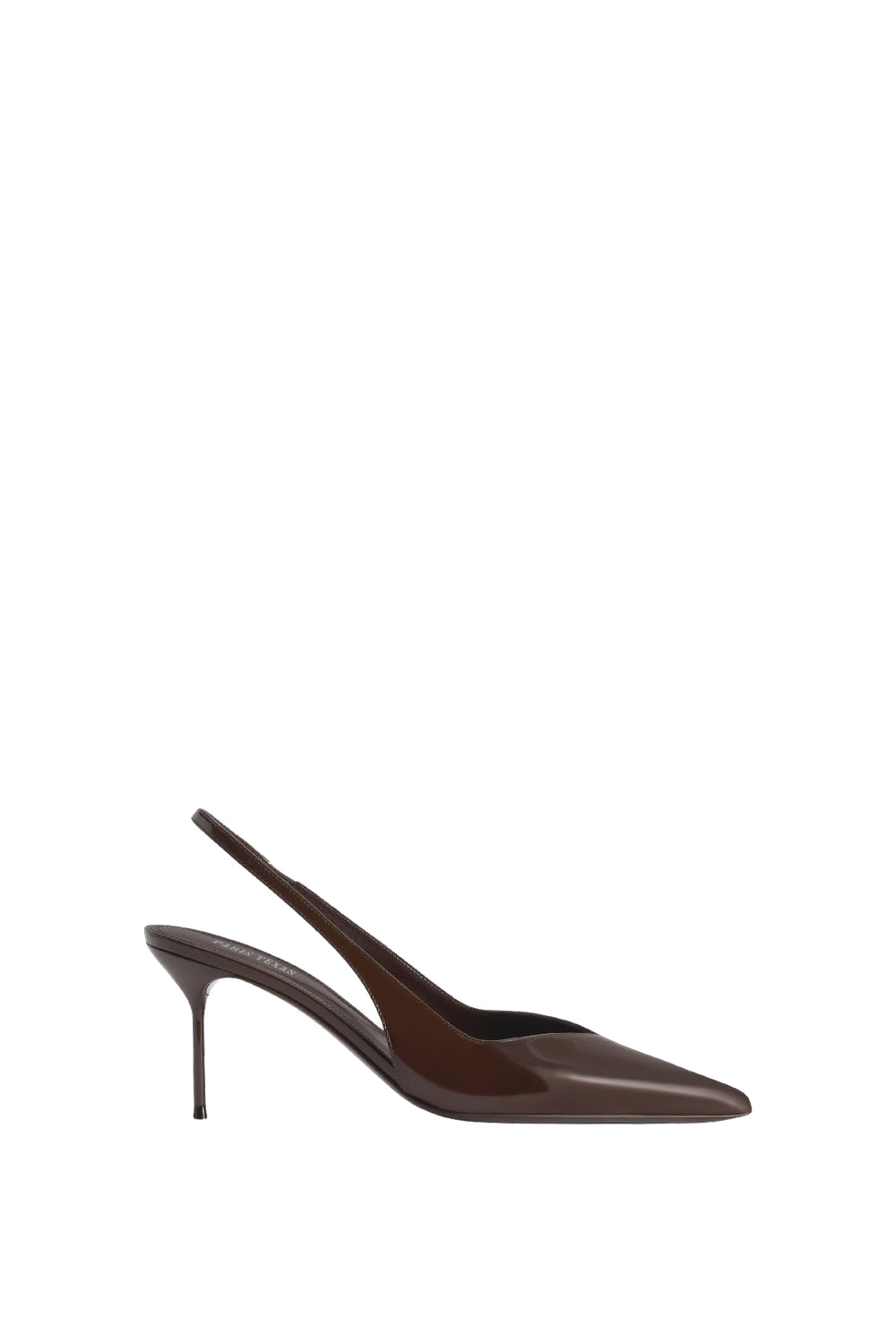 Lidia 70 suede slingbacks - Ebano