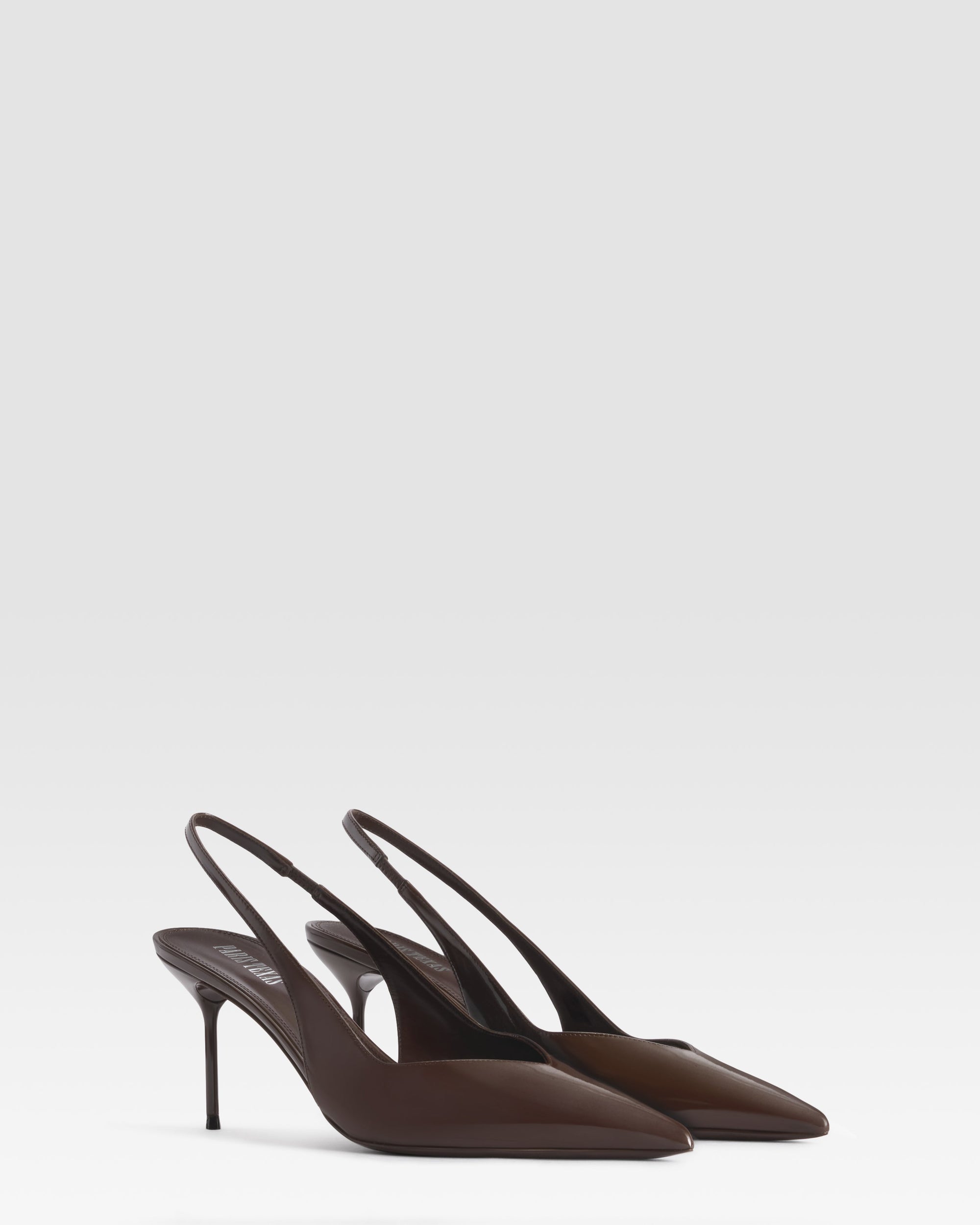 Slingbacks Lidia 70 en daim - Ebano
