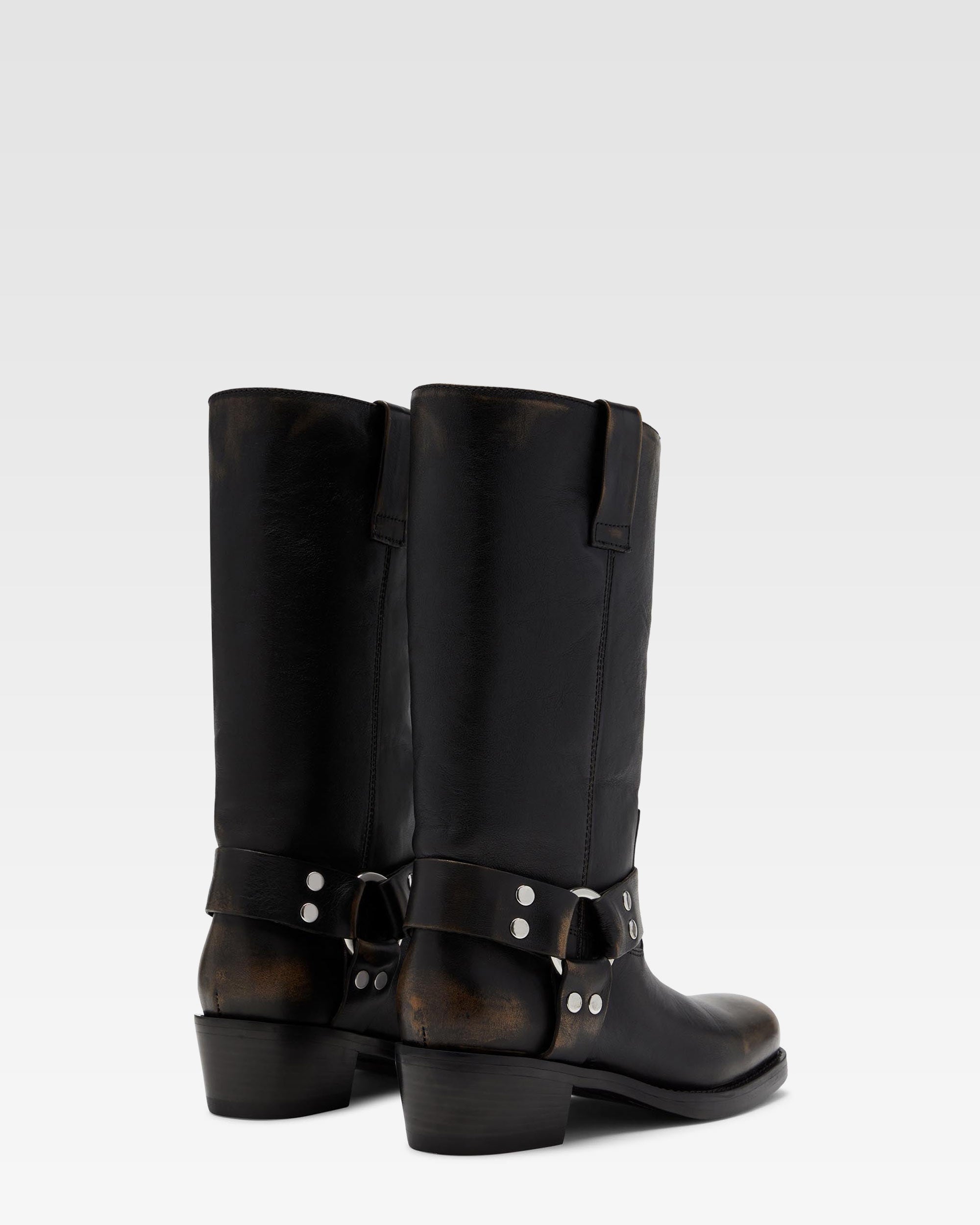 Bottes Roxy 45 en cuir - Black