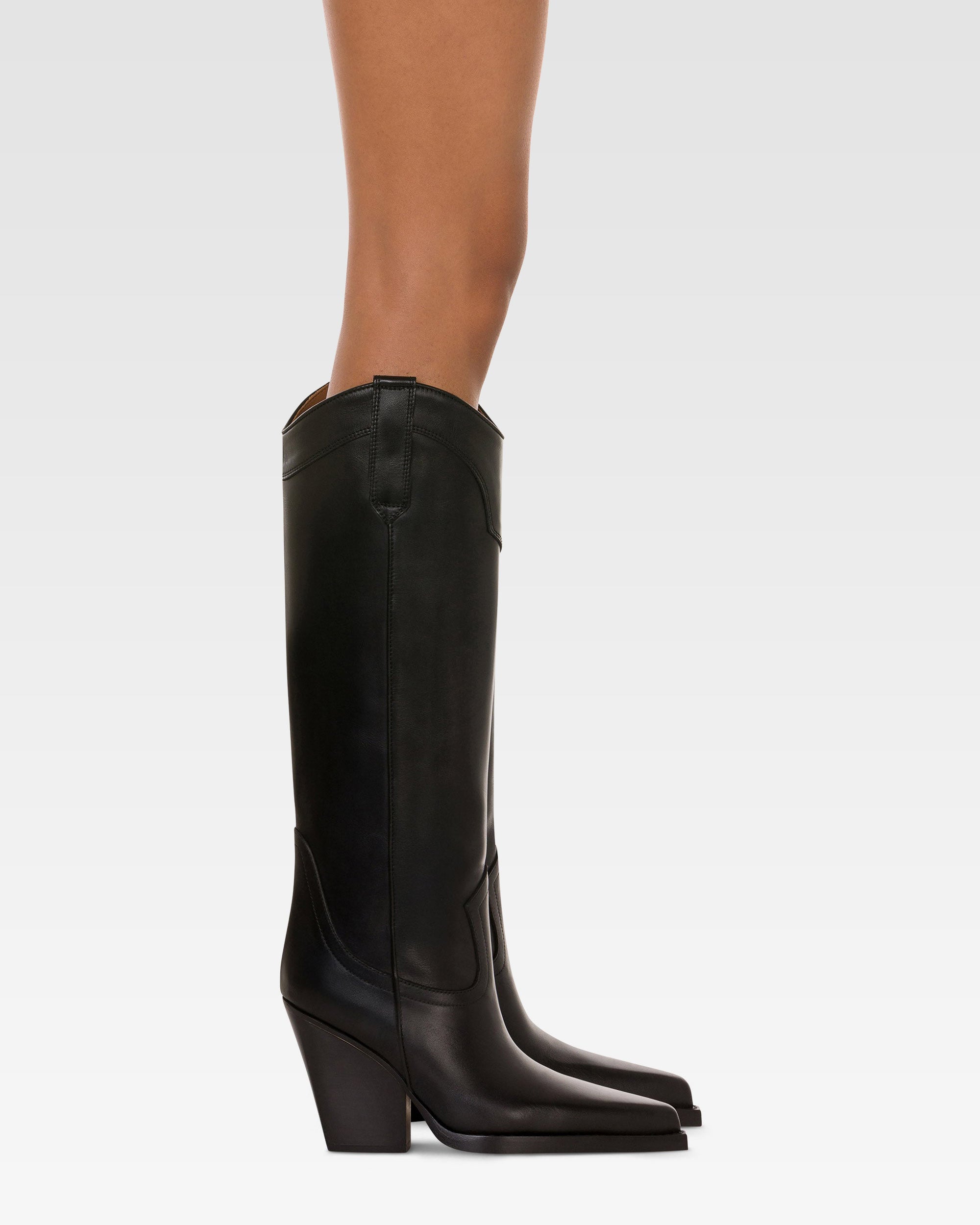 Bottes El Dorado en cuir - Black