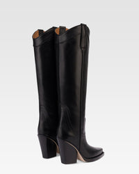 Bottes El Dorado en cuir - Black