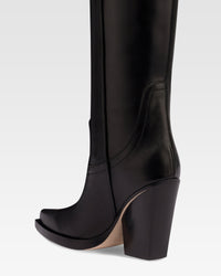 Bottes El Dorado en cuir - Black