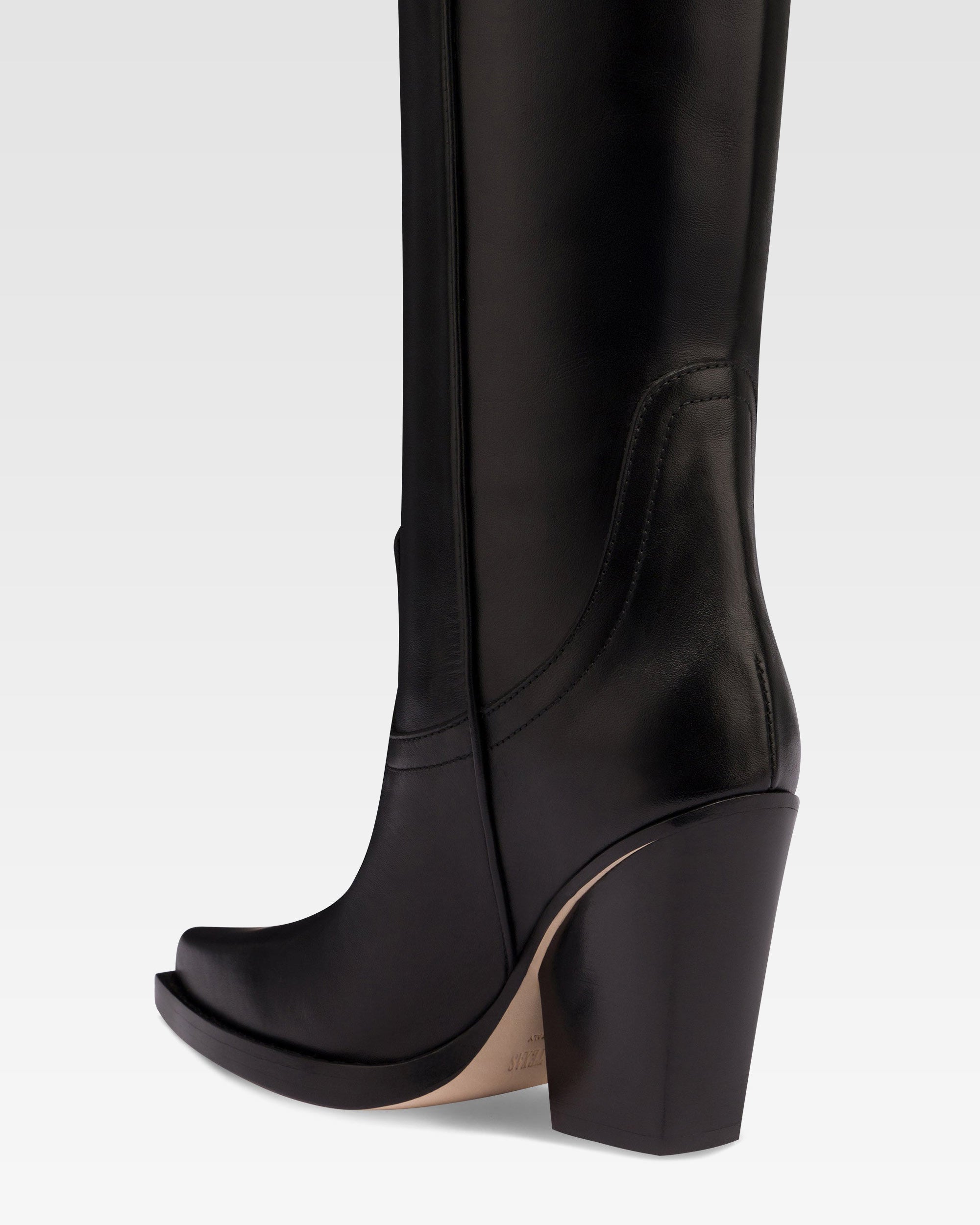 Bottes El Dorado en cuir - Black