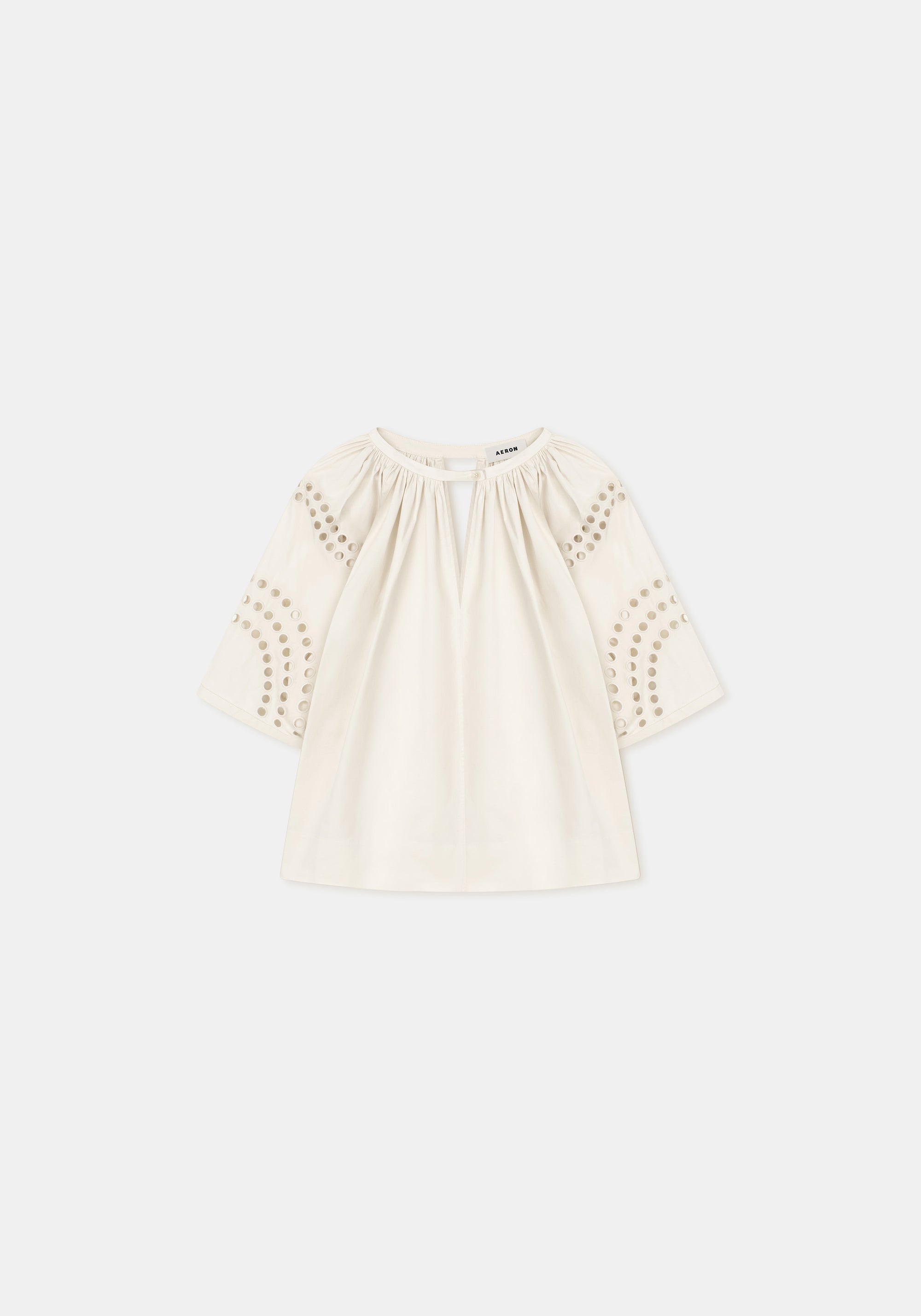 Blouse Pyle ajourée - Off White