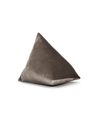 Coussin Divino en velours - Gris