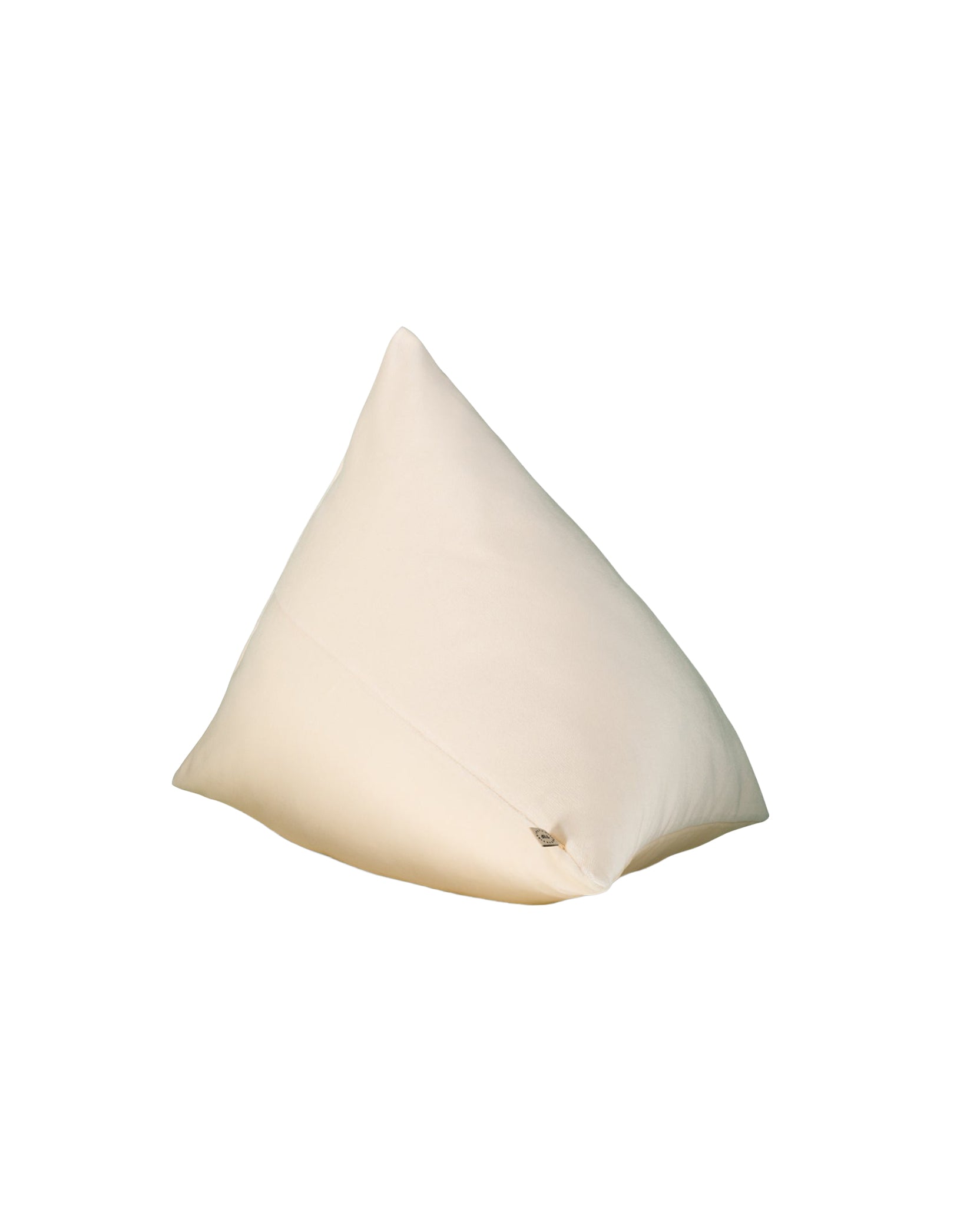 Coussin Divino en velours - Blanc crème