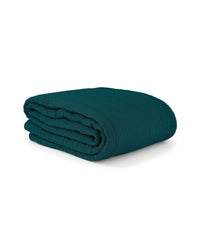 Plaid Copertina en gaze de coton - Vert sapin