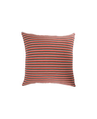 Coussin Divino en laine mélangée - Rouge et Chocolat