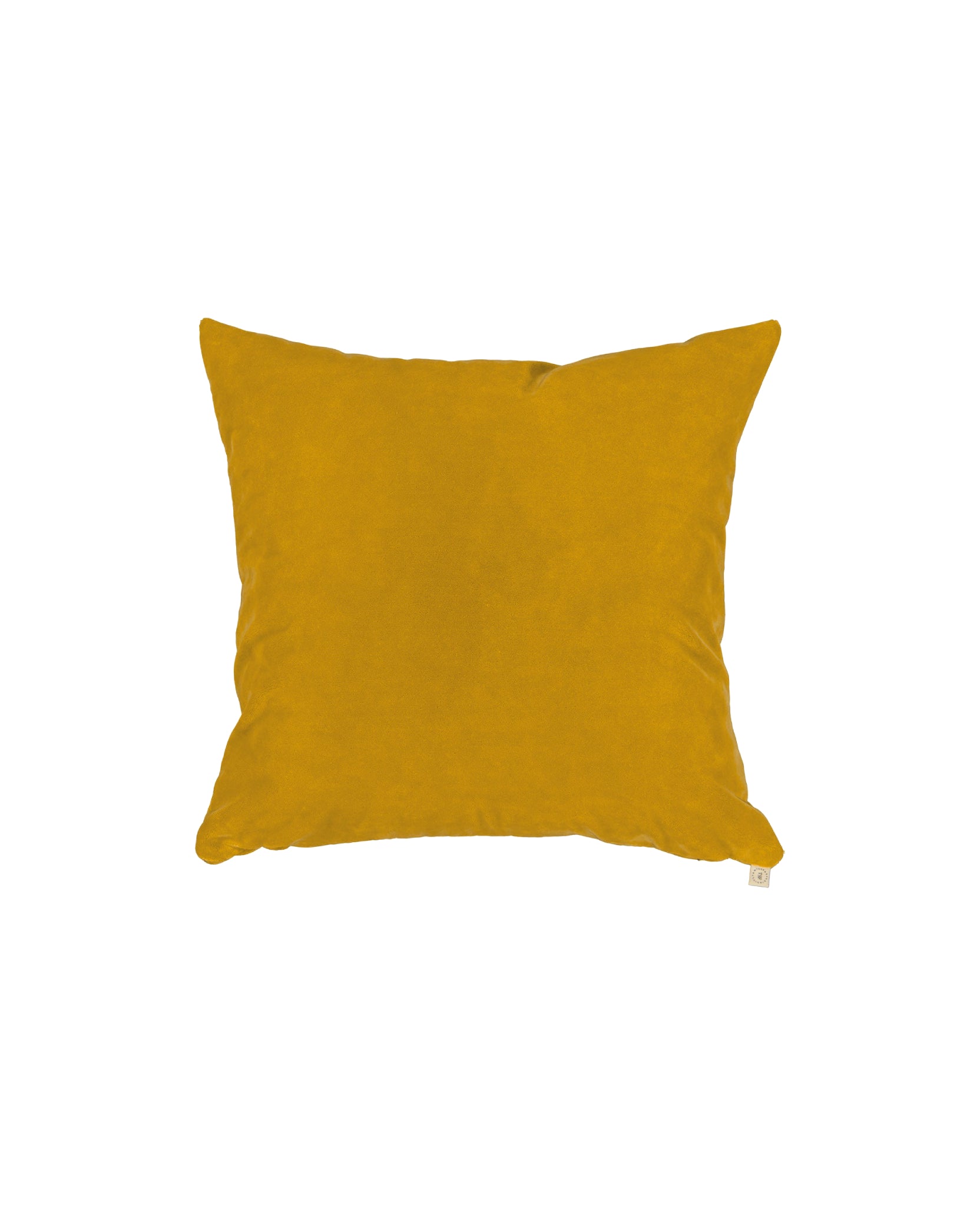 Coussin Rotondo en velours - Moutarde