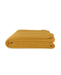 Nappe Allegra en gaze de coton - Moutarde
