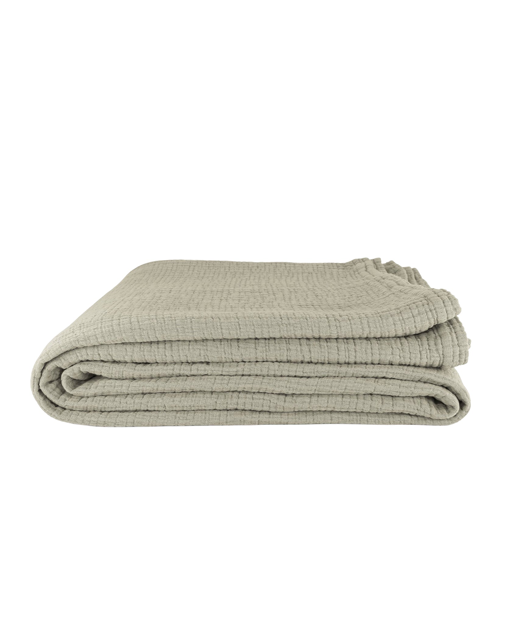 Nappe Allegra en gaze de coton - Vert d'eau