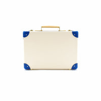 Petit porte-documents Palm Springs - Ivoire & Cobalt & Or