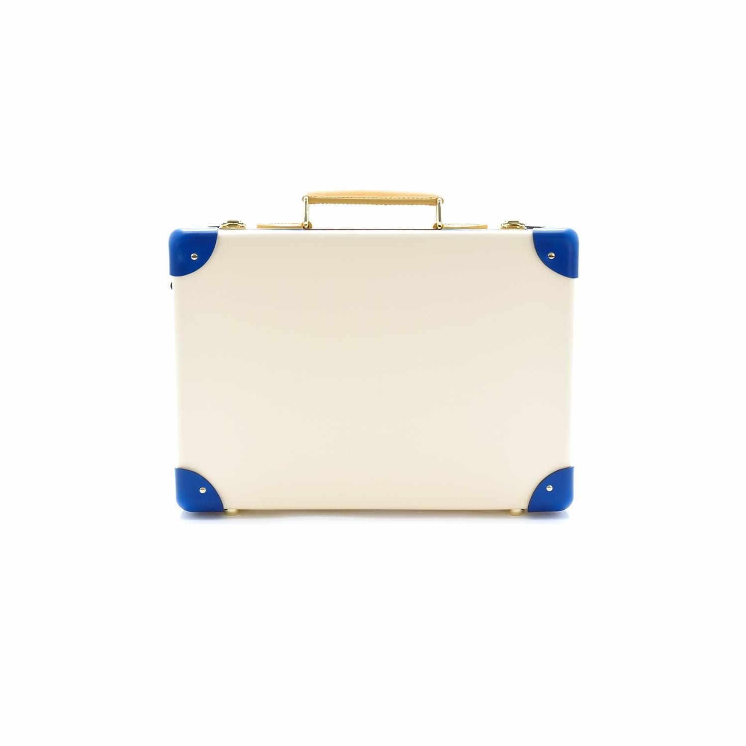 Petit porte-documents Palm Springs - Ivoire & Cobalt & Or