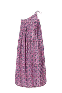 Robe Paloma à encolure asymétrique - Pink