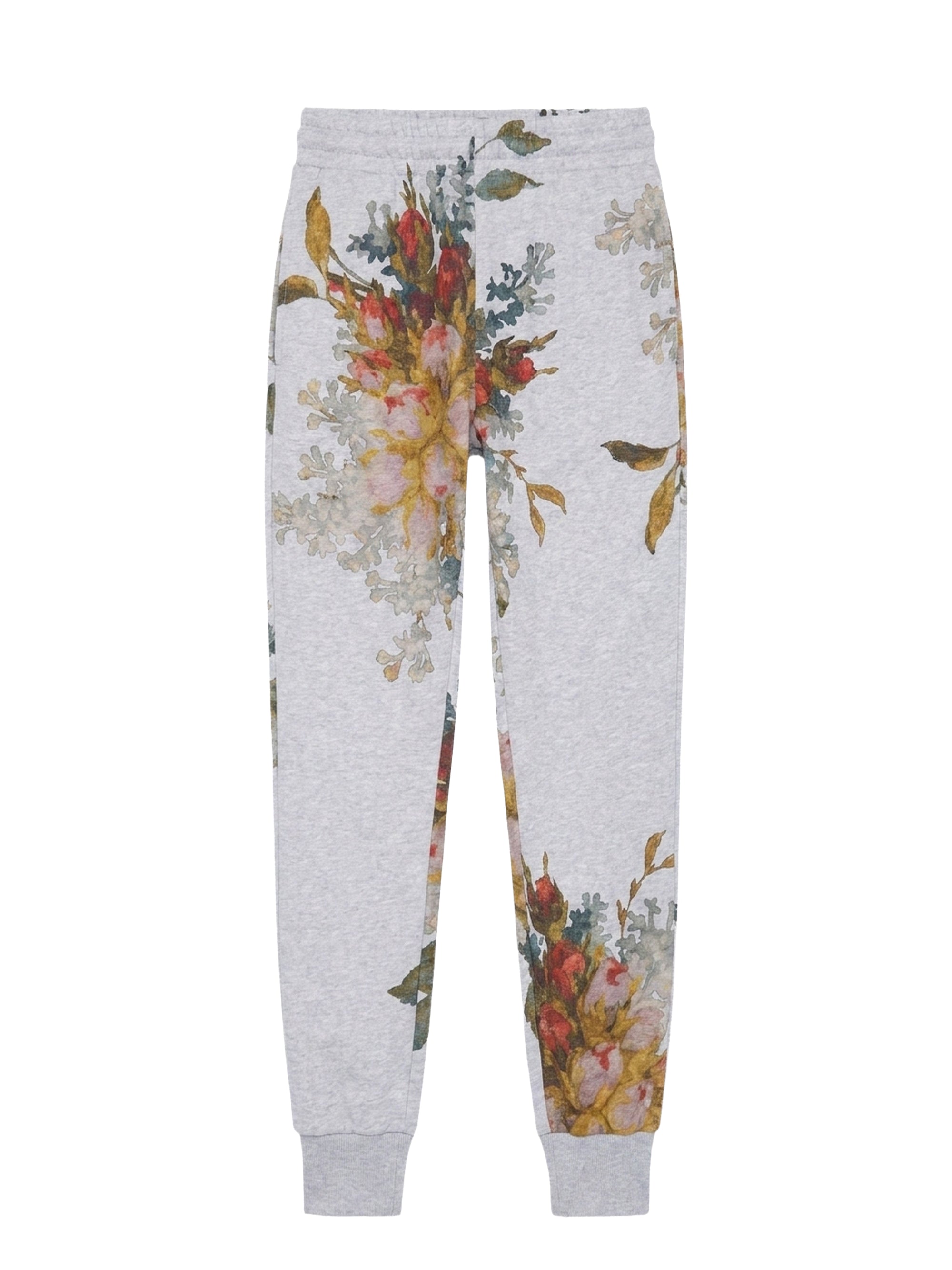 Pantalon avec revers - Grigio