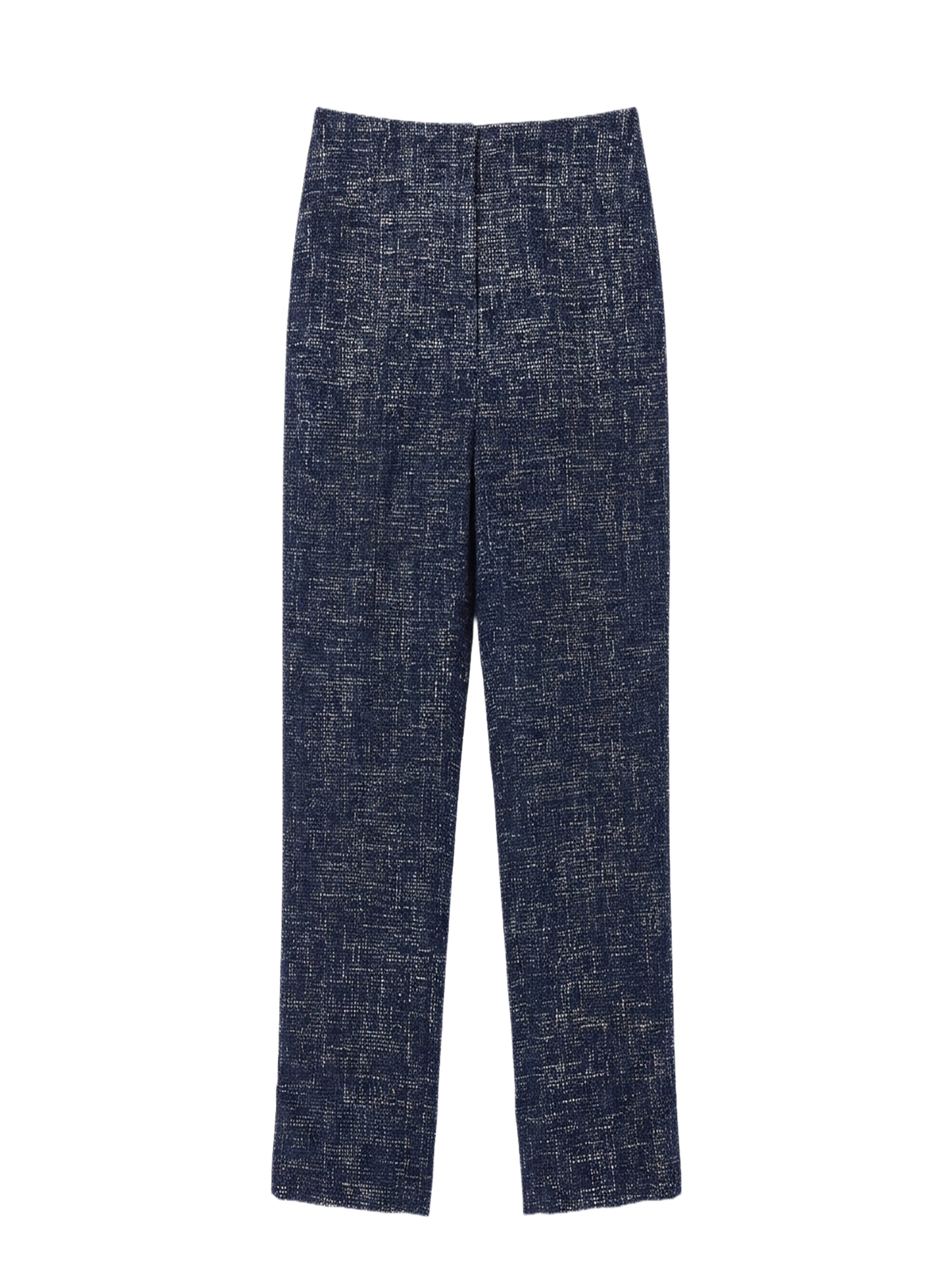 Pantalon capri en laine - Blu