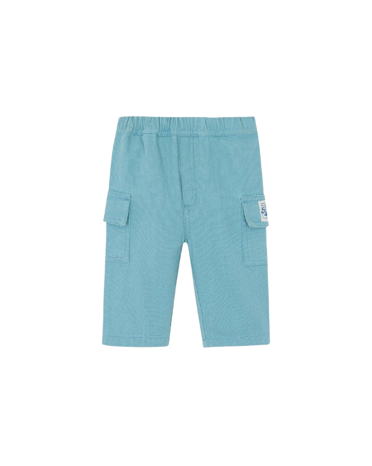 Frog cotton trousers - Blue Fish