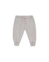 Lightweight cotton jogging bottoms - Heather grey