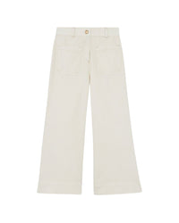 Lakikho cotton trousers - Ecru Bonton