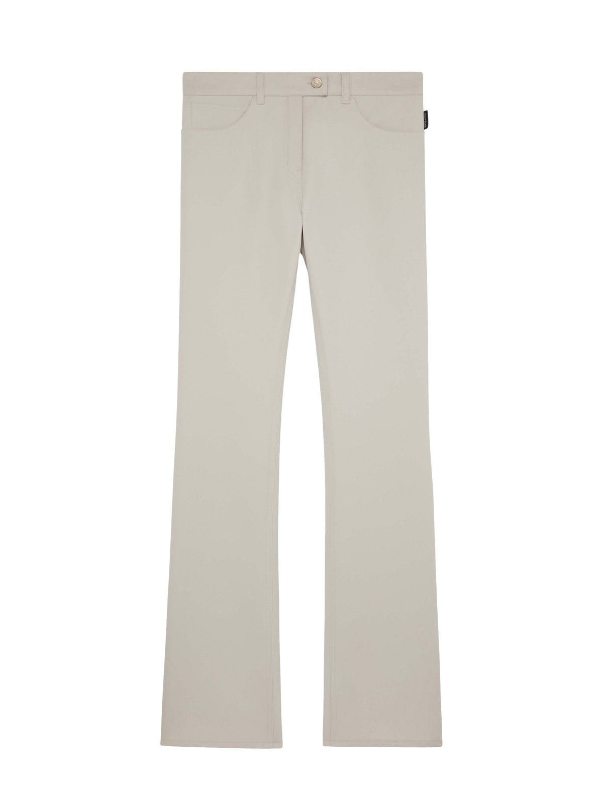 Signature 70s-style bootcut slim-fit trousers - Steel Grey