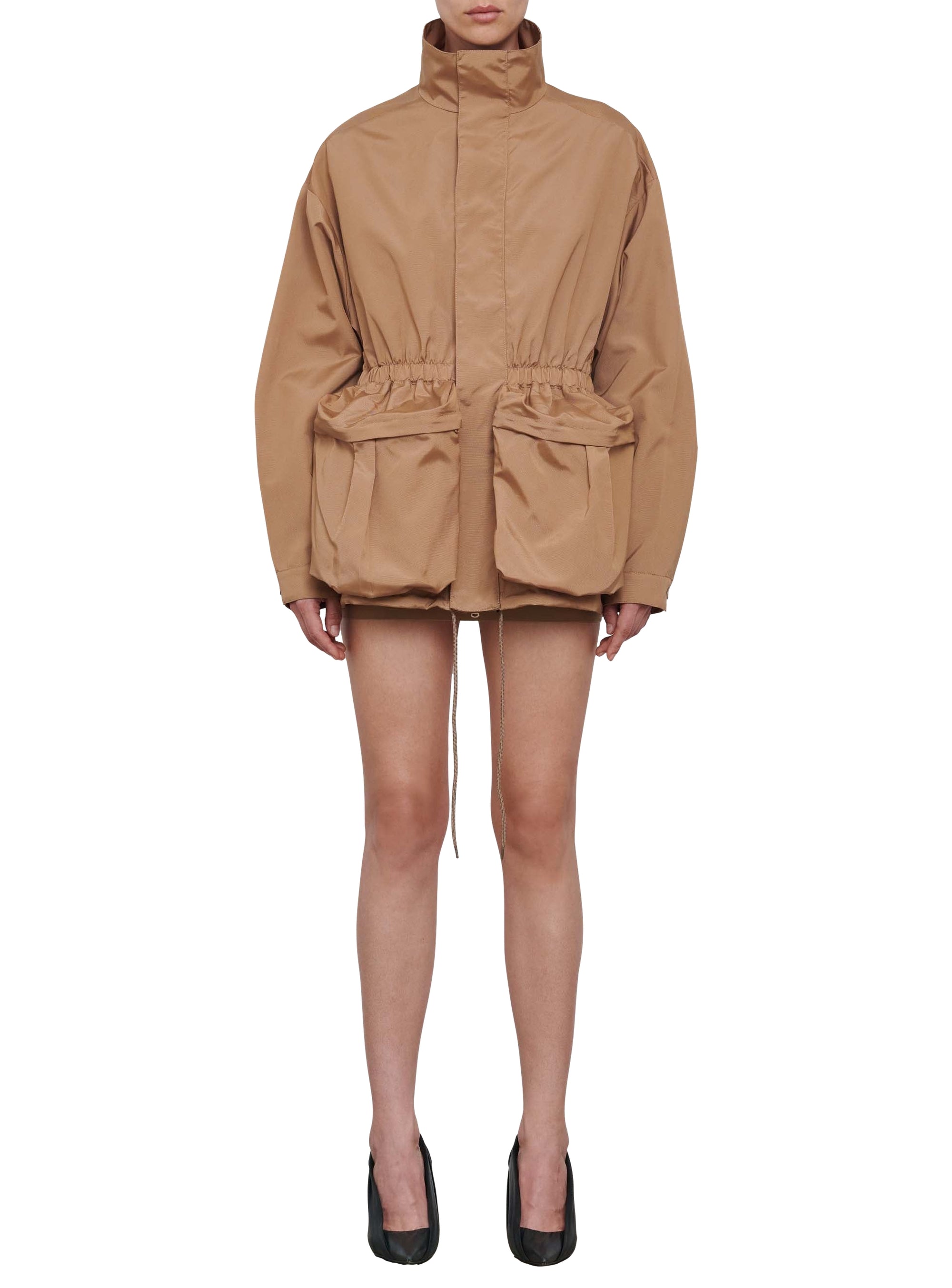 Veste parka cintrée - Tan