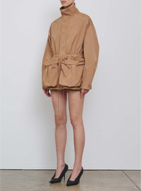 Veste parka cintrée - Tan