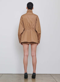 Veste parka cintrée - Tan