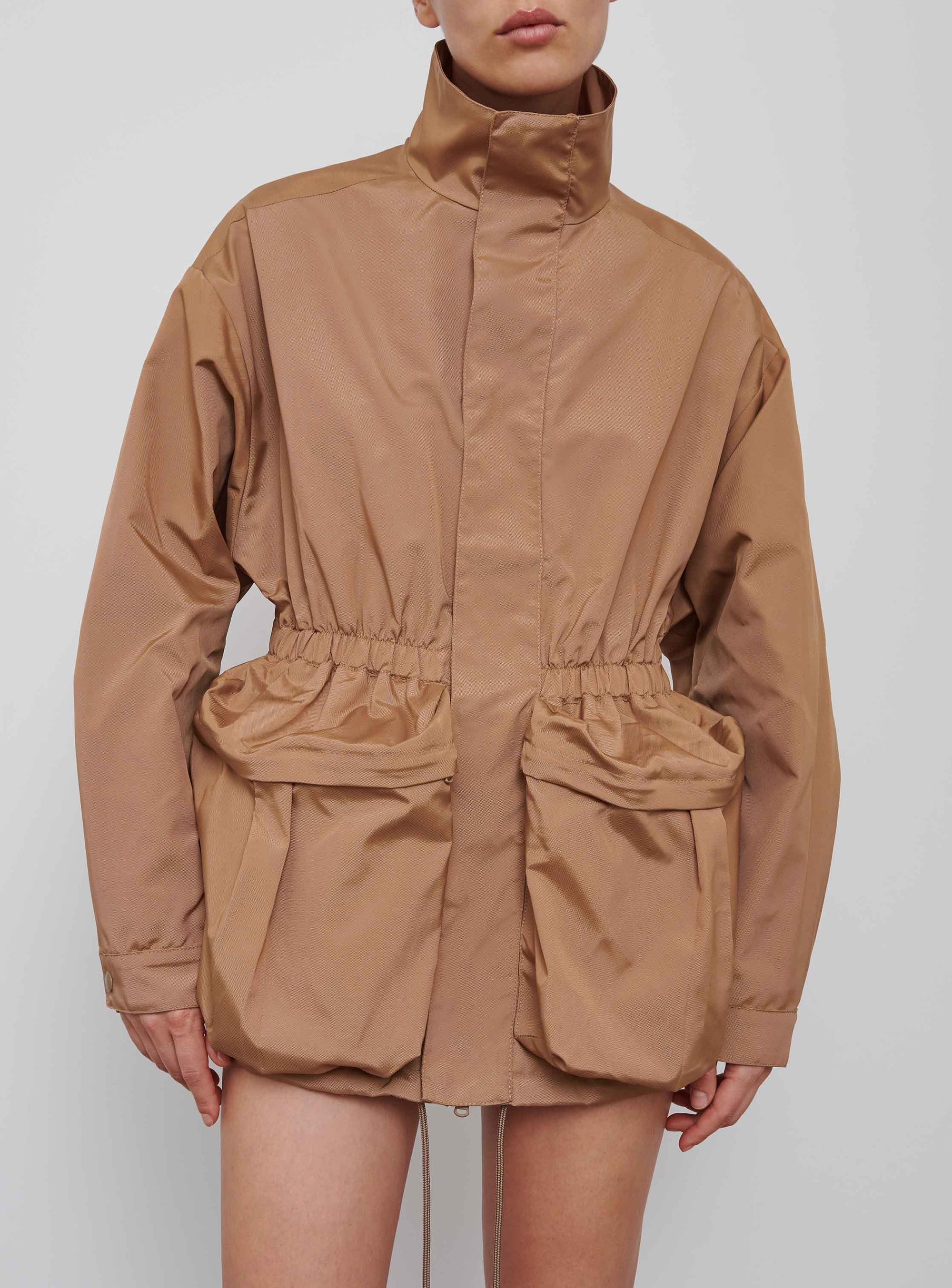Veste parka cintrée - Tan