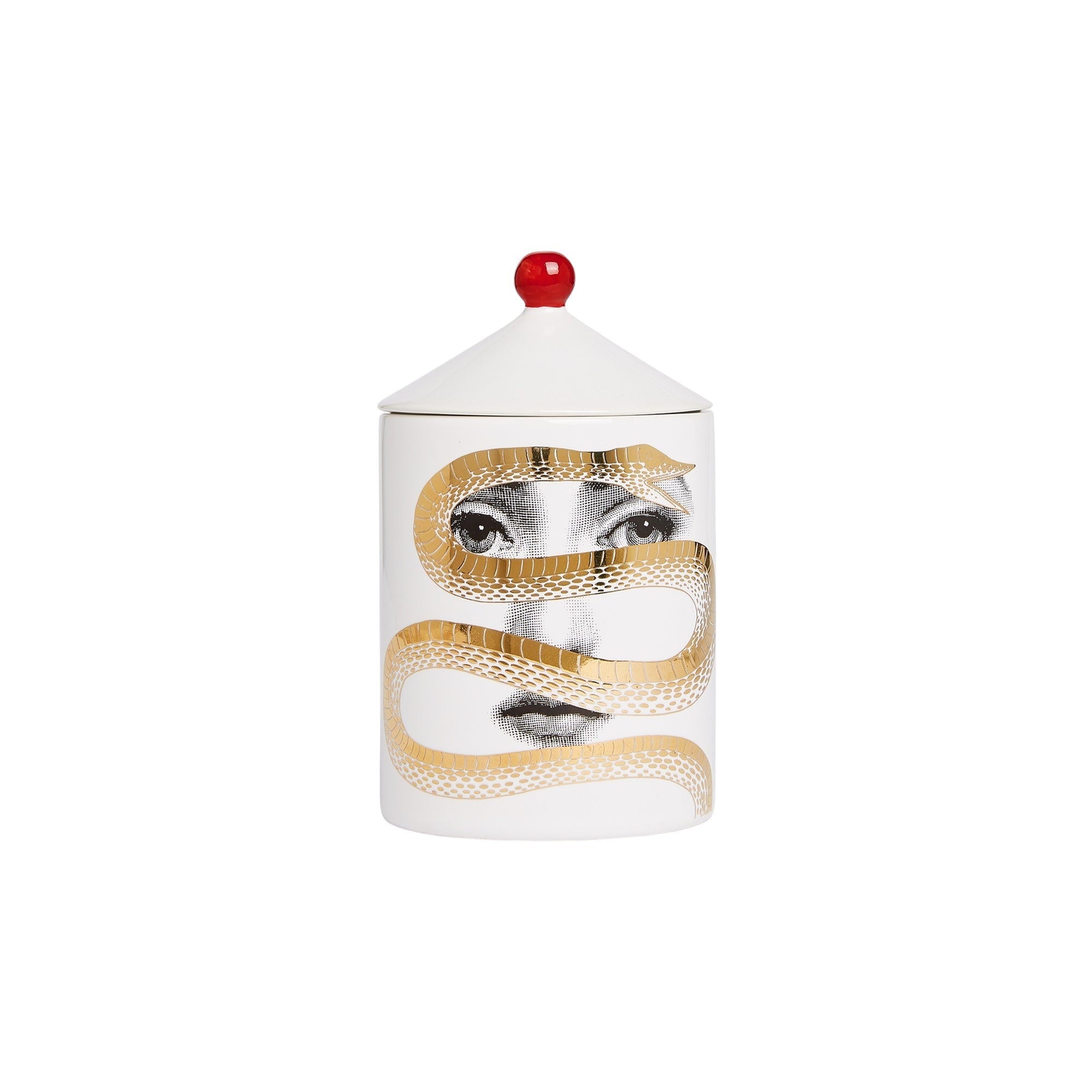 Frutto proibito small scented candle in porcelain - Multicolour