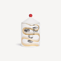 Frutto proibito small scented candle in porcelain - Multicolour