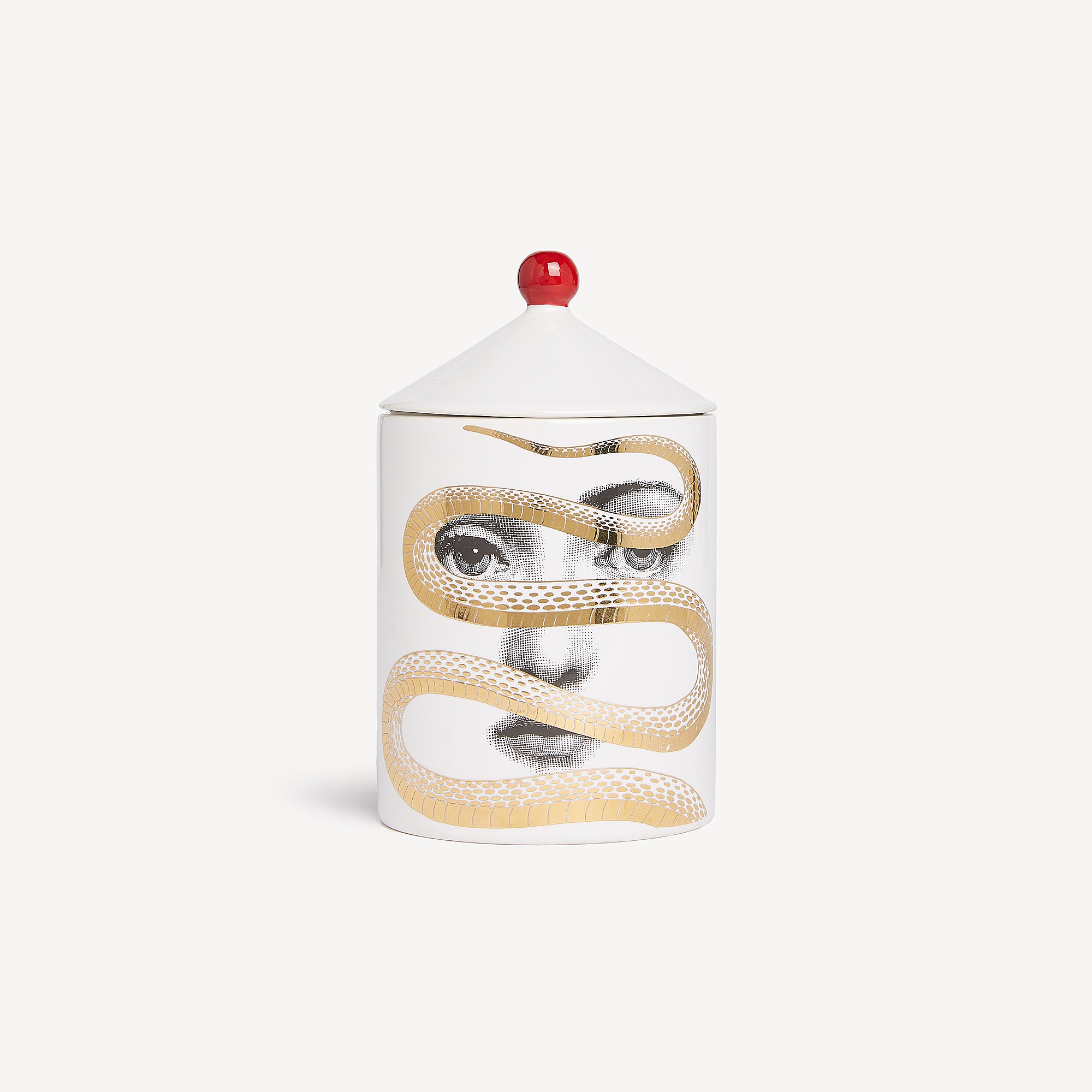Frutto proibito small scented candle in porcelain - Multicolour