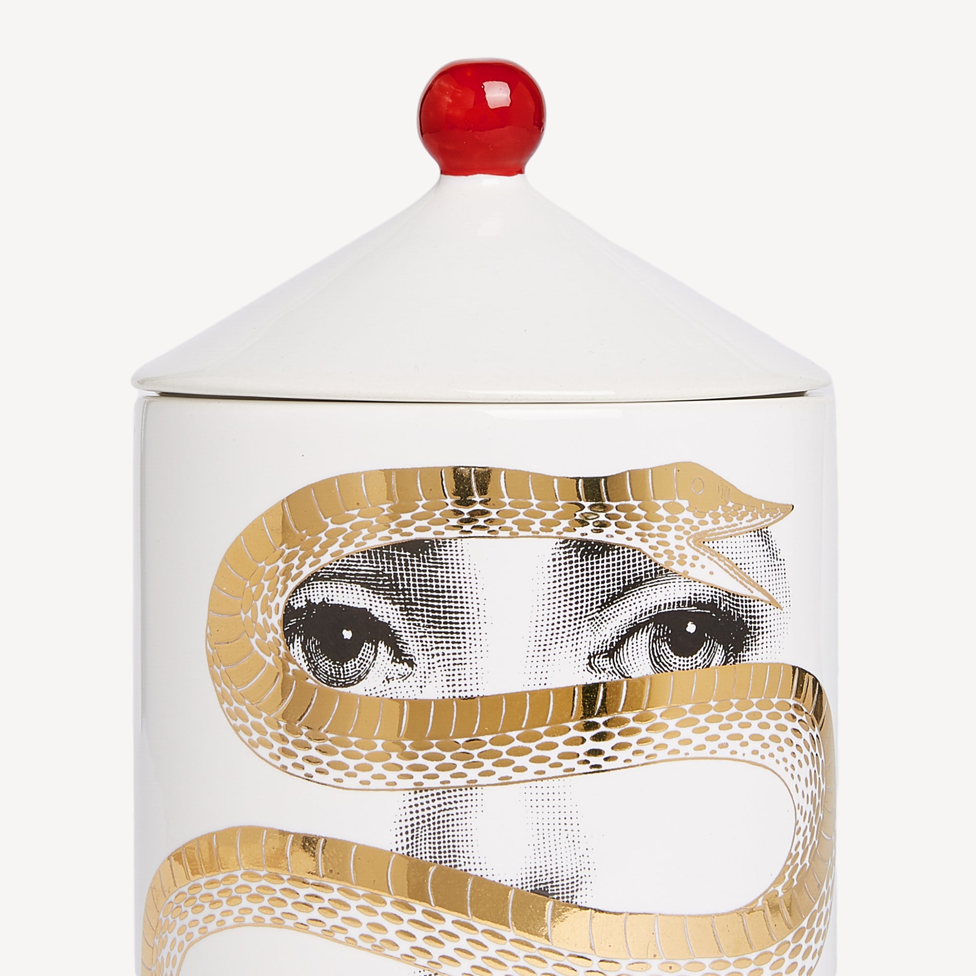 Frutto proibito small scented candle in porcelain - Multicolour