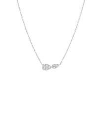 6qty DJV / QTY DISPO : 6-QTY VENDUES : 1-ST : 17% PRIX DJV : 320€ // Or gris 18 ct Pendentif en or gris 18 carats /// RECO : 316€