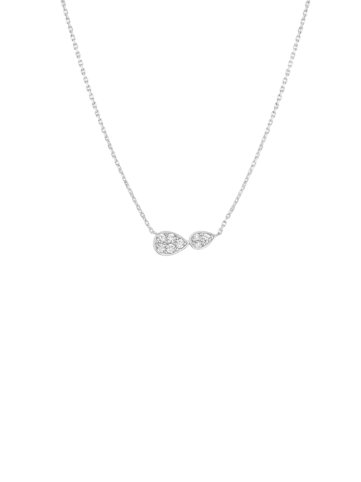 6qty DJV / QTY DISPO : 6-QTY VENDUES : 1-ST : 17% PRIX DJV : 320€ // Or gris 18 ct Pendentif en or gris 18 carats /// RECO : 316€